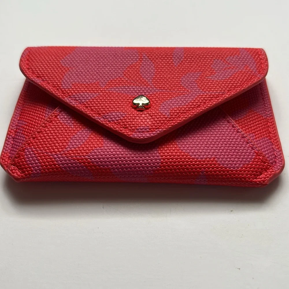 Kate Spade LIMITED EDITION Red Rose Card Case